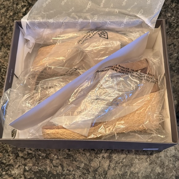 Style & Co seleeney light taupe espadrilles wedge open toe sandals NIB 6 - Picture 9 of 9